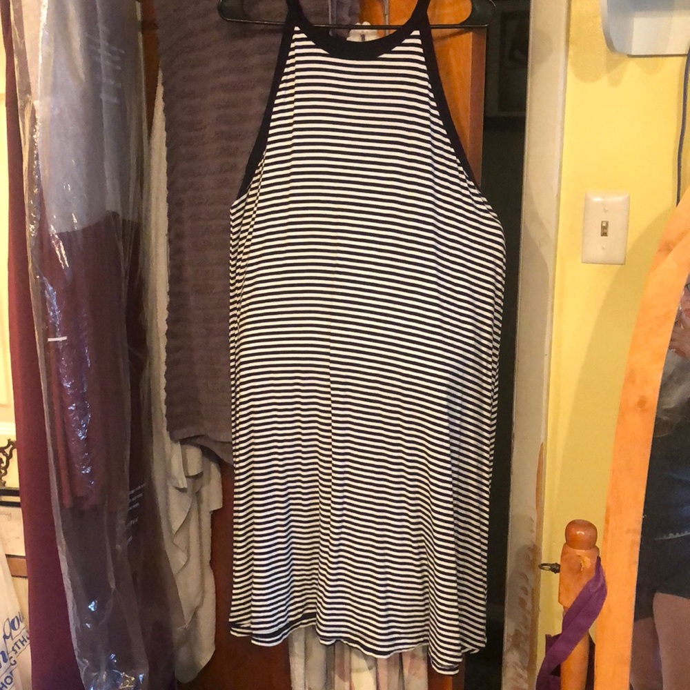 Black and white dress